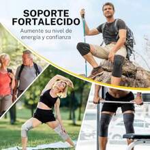 Rodillera Deportiva Ortopédica Unisex con Estabilizador Lateral y Almohadillas de Gel Rotulianas para Una Mayor Sujeción Rodilleras para ProtecciónAlivio Deporte Small - Extra grande - Ver 7