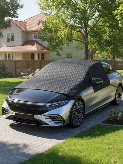 Pasuje do wszystkich modeli samochodów – trwała osłona na przednią szybę z tkaniny Oxford z ochroną przeciwsłoneczną, UV i śniegową. Łatwa w montażu, trwała, odpowiednia do jazdy zimą, zapewniająca na drodze w śnieżne dni. Elastyczna konstrukcja, wykonana z wysokiej jakości materiałów. Pomaga również obniżyć temperaturę wewnątrz samochodu podczas parkowania latem. Na Dzień Kobiet, Niezbędnik w podróży, Upominki ślubne, Y2K, Sypialnia, Akcesoria samochodowe dla kobiet, Wystrój kuchni.