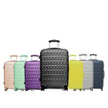 Waterproof ABS Hard Shell Suitcase 28" Large 4 Spinner Wheels 360° Rotation Lightweight Travel Trolley - Navy - View 2