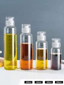1 Piece Of 2026 New Model Sealed Oil Can, Seasoning Soy Sauce Vinegar Bottle, Household Kitchen Anti-Leak Seasoning Bottle, Outdoor Picnic And Barbecue Seasoning Oil Bottle - Multicolor - View 6