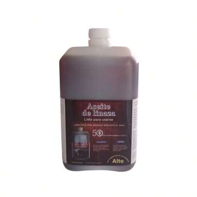 Aceite de Linaza Cocido Para Madera, Nutre y Embellece, 1 Litros