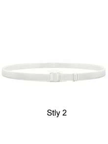 可调节腰带，针织衫和衬衫裁剪工具，防止露出腹部，弹性腰带可改变上衣款式 - 多色 - 查看 11