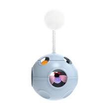 多功能猫咪滚动玩具，猫咪抓挠玩具，适合猫咪和幼猫玩耍互动 - 彩色 - 查看 15