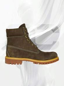 Timberland 6" Premium Waterproof Boot Wren– Men's Lifestyle Sneakers – Shoes For Man -Vintage-Spring & Summer-Inspired Running Shoes, Shock-Absorbing Comfort, Gym To Streetwear Casual Wear-Easter Gift–TB0A2P6WA6Q - Wren - 查看 2