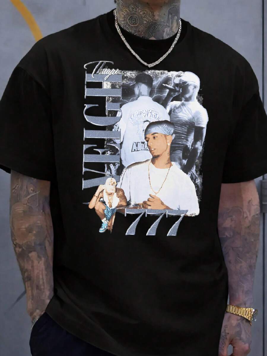 DOS PREDIOS VEIGH Unisex T-Shirt 100% Cotton Streetwear New Release Shipping Various Colors!! - màu đen - Xem 1