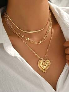 1pc Fashionable Elegant Virgin Mary Embossed Y-Shape Long Necklace, Vintage Religious Cross Pendant Sweater Chain For Women, Suitable For Daily Wear And Gatherings - 黃金2 - 查看 7