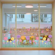 1pc Colorful Butterfly Sticker, Waterproof Self-Adhesive, Decorative Sticker For Home Atmosphere - Multicolor - View 8