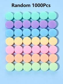 15mm マット アクリル ペンタグラム ビーズ 100/200/500/1000個入り、DIYブレスレットとネックレス作り、知的発達を促す教育用ビーズ - マルチカラー - チェックする 28