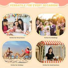 200pcs 10x15cm Clear Plastic Bags, Transparent Candy Bags, Cookie Bags, Clear Gift Bags, Transparent Candy Cookie Chocolate Bags - Multicolor - View 5