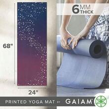 Yoga Mat - Premium 6mm Print Extra Thick Non Slip Exercise & Fitness Mat For All Types Of Yoga, Pilates & Floor Workouts (68inchL X 24inchW X 6mm Thick) - SublimeSky - 查看 4