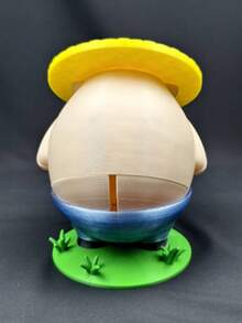 Hucha de cerdo linda en estilo de granja | Hucha de monedas para niños y familia - Multicolor - Ver 4