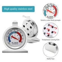 Refrigerator Thermometer (-20~80) 3Pcs, 4 Color Scope, Stainless Steel Freezer Thermometer, Fridge Thermometer With Hook Plate Base, Analog, For Kitchen, Cold Storage, Freezing - S - View 4