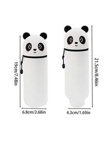 1个硅胶蜜蜂图案二合一铅笔盒，动物造型铅笔盒，采用柔软硅胶材质，可用于收纳学习用品、钢笔、尺子等，是返校季、假期、学习用品和日常用品的理想之选。 - 均碼 - 查看 13