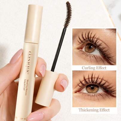  Mascara làm dài mi Dasique - Màu nâu, giúp uốn cong và làm dày mi, lâu trôi, chống nước và mồ hôi, không lem, phù hợp cho người mới bắt đầu, dễ sử dụng, trang điểm mắt chuyên nghiệp, lý tưởng cho lễ tốt nghiệp, sinh nhật, ngày lễ, dành cho phụ nữ sành điệu, vật dụng cần thiết cho kỳ nghỉ, quà Giáng sinh, mỹ phẩm thời trang mùa tựu trường.