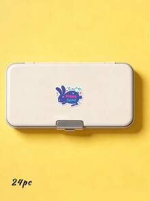 6/12/24pc Customized Easter Stickers(6 Style), Personalized Text Easter Stickers,Cute Egg Bunny Easter Label Stickers, Easter Stickers,Easter Party Stickers, Happy Easter Sticker,Stickers Customizable - Multicolor - View 18