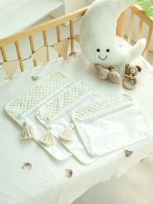 Bộ 3 túi đựng mỹ phẩm thời trang cho trẻ em, túi đựng đồ dùng học tập, quà tặng tốt nghiệp, thích hợp đựng đồ dùng học tập và văn phòng phẩm. - Nhiều màu - Xem 7