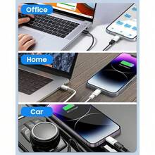 Bộ chuyển đổi nhanh MoKo cho micro mini USB C sang Lightning, bộ chuyển đổi âm thanh Lightning sang USB C tương thích với iPhone 14/13/12/11/Bộ thu micro không dây, hỗ trợ sạc, truyền dữ liệu, tai nghe, quà tặng mùa xuân, sinh nhật, kỷ niệm, tiệc tùng. - Cáp Lightning sang Type-C 3.1 OTG/2PC - Xem 8