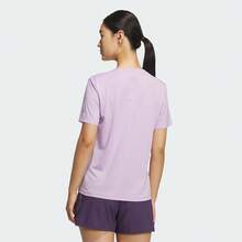 Adidas 女士 ESS SS TEE W 短袖针织圆领 TKS3532 - 紫色 - 查看 2