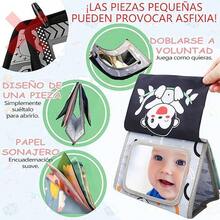 Tendencia0-3 Años, Libro de Tela Plegable de Doble Cara, Elefante de Calidad Premium - 1 - Ver 4