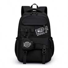New Casual Utility Backpack, College Student Laptop Bag, Korean Style Middle School Backpack - A - View 16