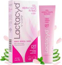 TendenciaLactacyd Gel Hidratante Íntimo V‑Care con ácido hialurónico, lactoserum, sábila y arginina; pH balanceado; hidrata, refresca, suaviza; base acuosa de rápida absorción; uso diario – 30 g |   1 paquete de calidad premium - 1 - Ver 1