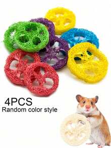 10 piezas Juguetes para roer de conejo, Juguetes para roer de hámster y conejo, Juguetes para roer naturales, Juguetes para roer de conejo y pájaro, Juguetes para limpiar los dientes, Juego de múltiples piezas, Set de 3 piezas, Set de 6 piezas, Set de 7 piezas, Set de 14 piezas, Set de 18 piezas, Set de 20 piezas, Regalo de juguetes para roer de animales pequeños - Multicolor - Ver 23