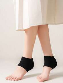 2 Pairs Heel Repair Socks - For Smoothing, Moisturizing And Preventing Cracked Heels - Multicolor - View 9