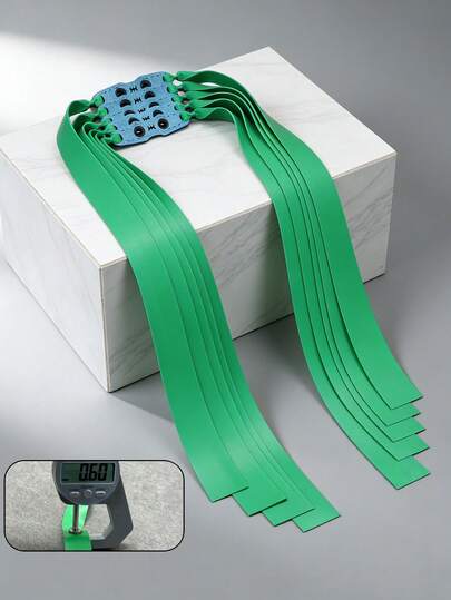 1 chiếc phụ kiện ná bắn đá ngoài trời, dây cao su dẹt dày 0.6mm làm từ cao su tự nhiên, độ đàn hồi và độ bền cao, dây thay thế cho ná bắn đá ngoài trời, phụ kiện thiết thực cần thiết cho những người đam mê hoạt động ngoài trời.