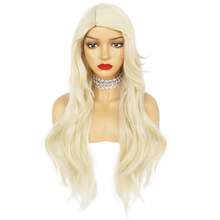 Chic Long Straight Wig, 2 Colors (Vibrant Red/Platinum Blonde) Sleek Synthetic Hairpiece For Daily Looks & Glam Party Styles - Multicolor - View 13