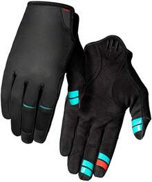 Guantes de Ciclismo para Hombre - Transpirables, Antideslizantes y Resistentes, Protección Total para Manos en Rutas y Montañas - Chispa negra (2023) - Ver 6