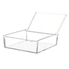 [Free Shipping]Acrylic Box With Lid Clear Dryer Sheets Container Face Towel Storage Acrylic Laundry Dryer Sheet Holder Desk Organizers Gift Box - 4.7 x 2.3 x 1.57 英寸 - 查看 1