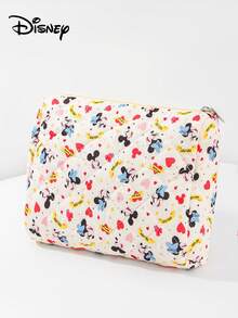Disney 1Pc Officially Licensed Mickey & Minnie Cartoon Design Disney Mickey Mouse Pattern Large Capacity Storage Bag, Cartoon Children Toiletry Bag, Student Creative Cosmetic Travel Organizer, Mini Handbag & Phone Pouch ,Toiletry Bag Cute Cartoon Characters Large Capacity Cosmetics Skincare Product Storage Bag Christmas Halloween Birthday Surprise Gift For Family And Friends Stitch Lovers Makeup Bag Make Up Organizer Makeup Storage Cosmetic Bag Makeup Pouch Wash Bag Toiletry Travel Bag Vacation Essentials For Travel Gifts For Women - Multicolor - View 17