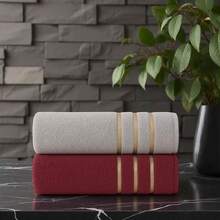 Mch Toalhas Set Of 4 Morocco Bath Towels, 100% Cotton, 130cm X 70cm - Màu sắc nam tính - Xem 5