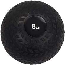 Slam Ball With Tread Surface, Versatile, Workout Training, Strength Building, Improve Muscle Mass - 8.0 Pounds - View 1