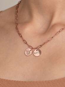 1 chiếc vòng cổ kỷ niệm thú cưng bằng thép không gỉ tùy chỉnh, có thể khắc ảnh và tên, vòng cổ unisex, trang sức thú cưng, quà sinh nhật, quà Valentine, quà Eid, quà kỷ niệm, quà Ngày của Mẹ, quà tặng cá nhân hóa. - Nhiều màu - Xem 8