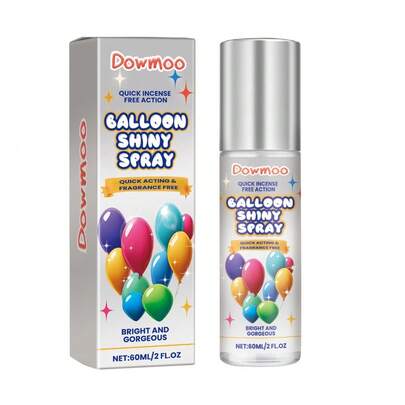 Balloon Shine Spray For Christmas Balloon, High Shine Balloons Spray, Instant Shiny Effect For Xmas, Party Decorations, Weddings