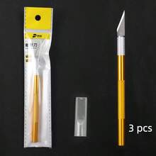 Precision Aluminum Utility Knife - Various Colors - oro - Ver 7