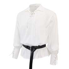Men Cosplay Clothing - White - View 4