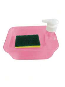 Pump Liquid Soap Dispenser, Kitchen Dish Brush & Sponge Holder, Suitable For Home Cleaning And Sink - Dish Soap Dispenser - View 5