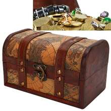 Decorative Jewelry Chests & Boxes - Vintage Wood Box - 查看 7