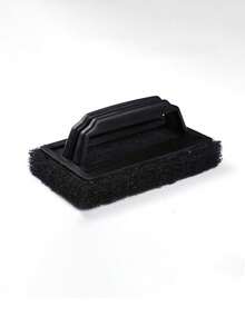 1PC Scouring Pad Cleaning Brush PP Handle Polyester Brush Cloth Kitchen And Bathroom Tile Brush Barbecue Grill Sink Cleaning Brush - A - View 6