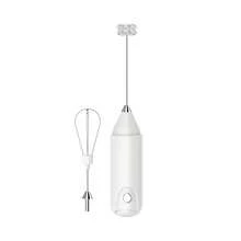 1个电动奶泡器，电池供电手持式奶泡器，迷你奶泡器，咖啡搅拌器，需2节AA电池，不锈钢饮料搅拌器，适用于咖啡、拿铁、卡布奇诺、抹茶、热巧克力，无线电动迷你咖啡机，返校必备 - 彩色 - 查看 11