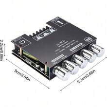 ZK-MT21 2.1 Channel Speaker Amplifier Module – 100W Wireless Subwoofer Board With AUX Input, Compact Portable Audio Receiver Music | Home Theater, Office, Store, Living Room,Bocinas De Bluetooth,Electronics,Tv,Home Appliances - ZK-MT21 2.1 - Xem 7