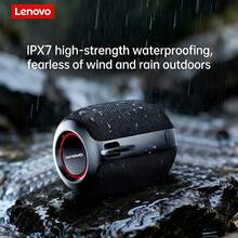Lenovo SC3306 便攜式藍牙喇叭 USB充電 防水小型音訊戶外喇叭 長電池續航 TWS 環繞音效音樂無線喇叭 適用室內浴室陽台/戶外播放、唱歌、音樂、通話、直播、遊戲 - 黑色 - 查看 11