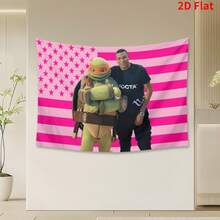 Mbappé Kylian USA Tapestry French Flag Banner - Reals Madrid Fans Merengues Liga Champions Soccer Durable Indoor Or Outdoor Football Soccer - pink 1pc - View 4
