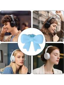 1 Cặp phụ kiện tai nghe hình nơ bằng silicon, phụ kiện trang trí tai nghe hình nơ dễ thương, kẹp tai nghe điệu đà, thích hợp cho sinh nhật, ngày lễ, văn phòng tại nhà, du lịch hàng ngày, quà tặng sinh nhật lý tưởng, quà tặng ngày Valentine, quà tặng tiệc tùng, quà cưới. - Cây cung - Xem 9