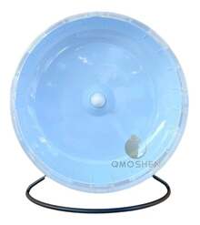 TendenciaRueda Silenciosa Para Hamster Con Soporte Extra Grande 21cmCalidad premium - Azul pastel - Ver 1