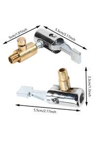 1 Pc Quick Connector Deflation/Non Deflation Press Type Inflation Hose Inflation Joint Inflation Nozzle - Multiple Styles - View 3