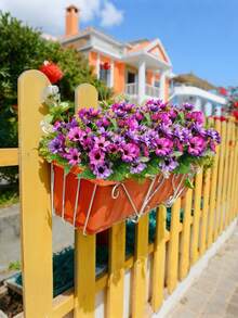 ArtiEleg 1/2/4 Bunches Artificial Gerbera Daisy Flowers, Realistic Purple And Pink Gerbera Daisies - High Quality Faux Flowers, Suitable For Apartment Decor, Rental Home Vases, Living Room Tabletop, Office And Outdoor Patio Spring Decoration - Purple - View 7