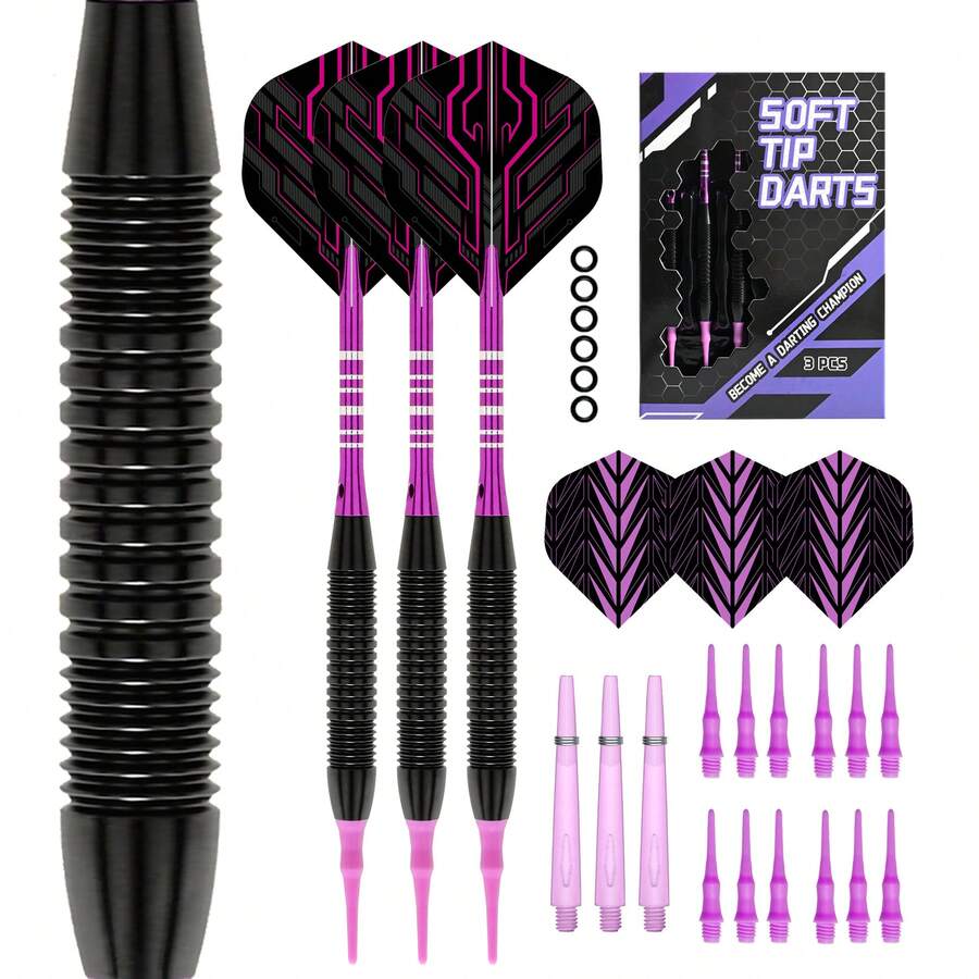 Dart Set Professional Competition Training - Purple - View 1